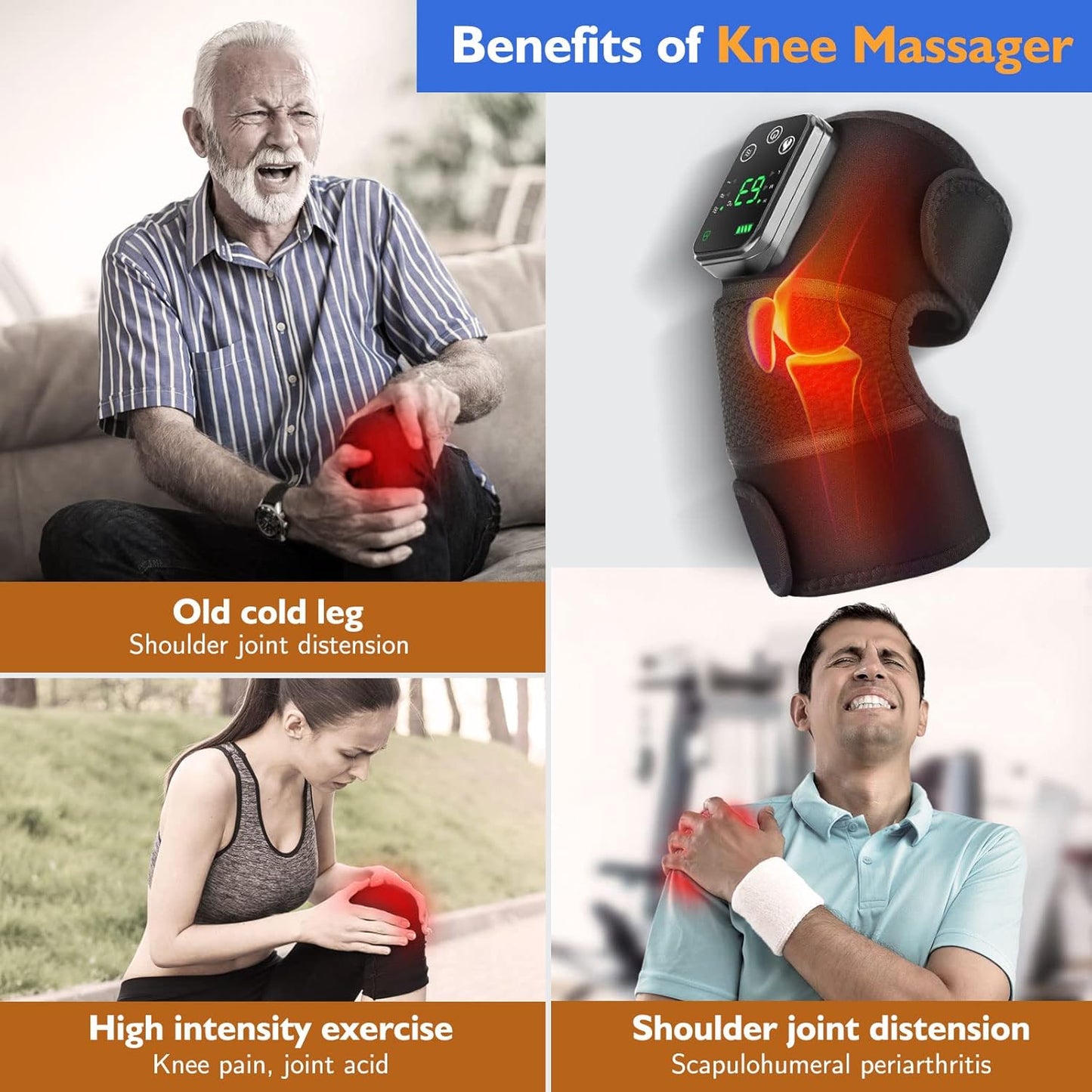 Heated Knee Massager